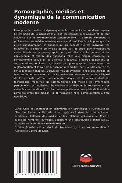 Produktbild: Pornographie, m&eacute;dias et dynamique de la communication moderne