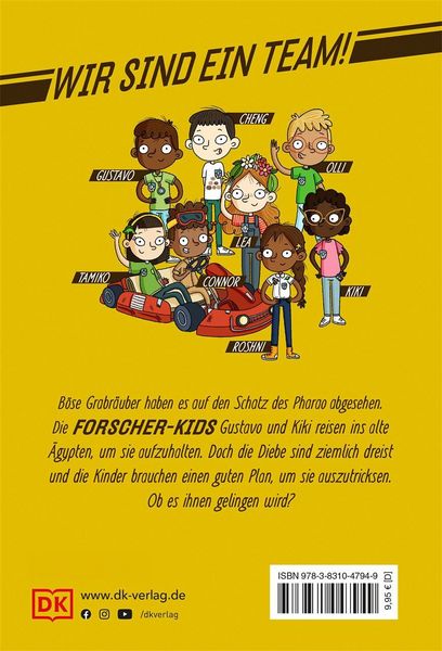 Produktbild: Ein Fall f&uuml;r die Forscher-Kids 3. Der Schatz des Pharao