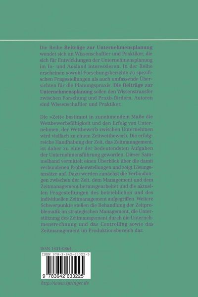 Produktbild: Management und Zeit