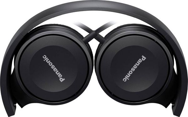 Produktbild: Panasonic RP-HF100ME On Ear Kopfh&ouml;rer kabelgebunden Schwarz Faltbar, Headset