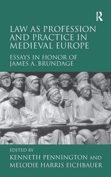 Produktbild: Law as Profession and Practice in Medieval Europe