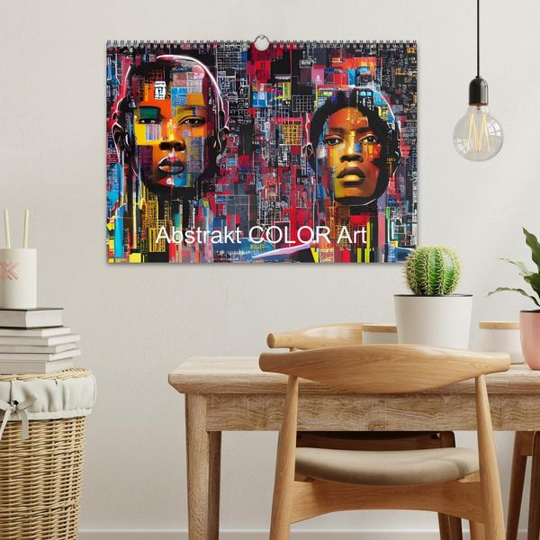 Produktbild: Abstrakt color Art (Wandkalender 2026 DIN A3 quer), CALVENDO Monatskalender