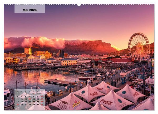 Produktbild: S&uuml;dafrika &ndash; Kapstadt und Westkap (hochwertiger Premium Wandkalender 2026 DIN A2 quer), Kunstdruck in Hochglanz