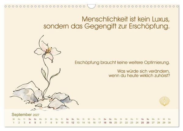 Produktbild: Arbeit ist Beziehung (Wandkalender 2027 DIN A3 quer), CALVENDO Monatskalender