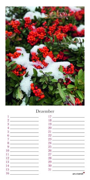 Produktbild: Geburtstagskalender Garten