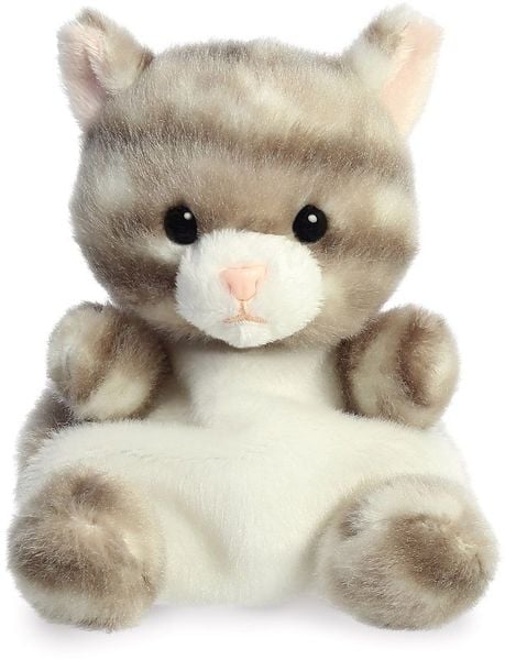PP Silver Kitty Cat Plush Toy