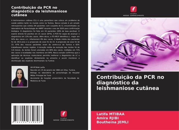 Produktbild: Contribui&ccedil;&atilde;o da PCR no diagn&oacute;stico da leishmaniose cut&acirc;nea