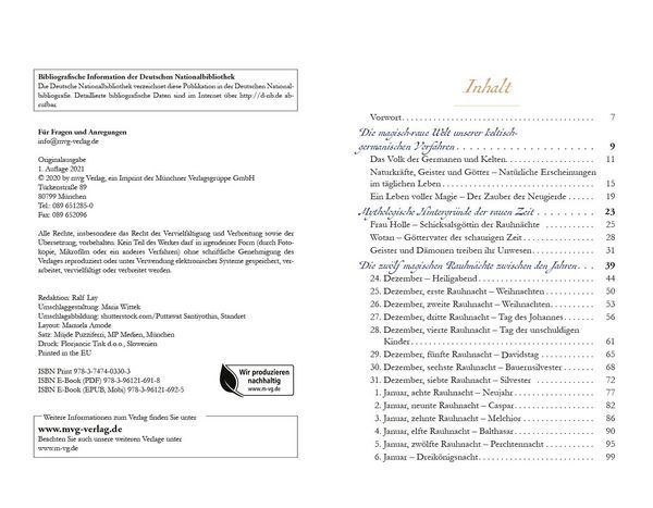 Produktbild: Geheimnisvolle Rauhn&auml;chte