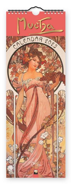 Produktbild: Alphonse Mucha &ndash; Alfons Mucha &ndash; Slimline-Kalender 2023
