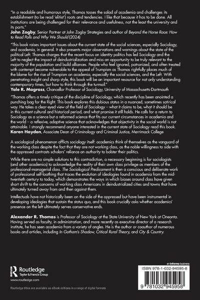 Produktbild: The Sociological Predicament
