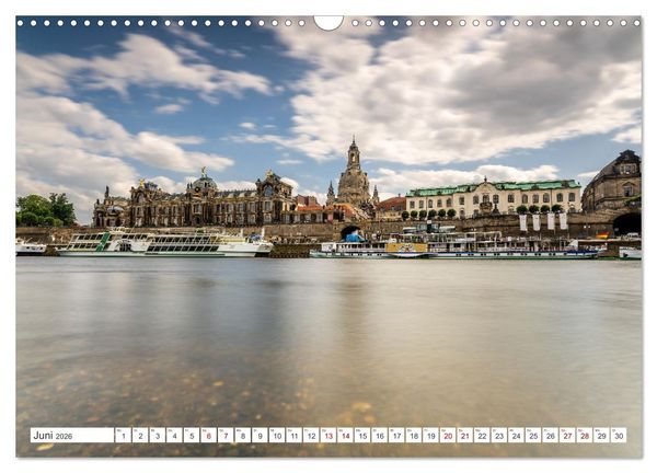 Produktbild: Dresden und Elbsandsteingebirge (Wandkalender 2026 DIN A3 quer), CALVENDO Monatskalender