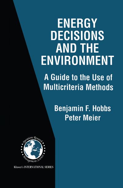 Produktbild: Energy Decisions and the Environment