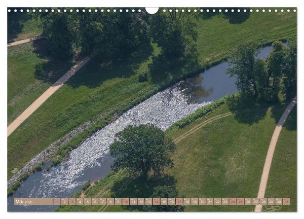 Produktbild: Bad Muskau an der Nei&szlig;e (Wandkalender 2026 DIN A3 quer), CALVENDO Monatskalender