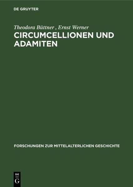 Produktbild: Circumcellionen und Adamiten