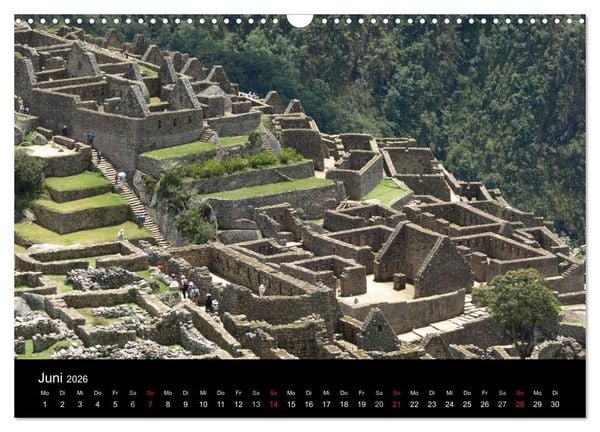Produktbild: Machu Picchu - Die Stadt in den Wolken (Wandkalender 2026 DIN A3 quer), CALVENDO Monatskalender