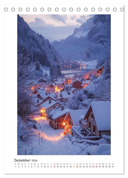 Produktbild: Die Lieder der Natur (Tischkalender 2026 DIN A5 hoch), CALVENDO Monatskalender