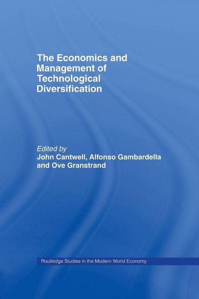 Produktbild: The Economics and Management of Technological Diversification
