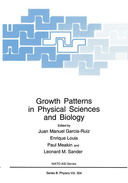 Produktbild: Growth Patterns in Physical Sciences and Biology