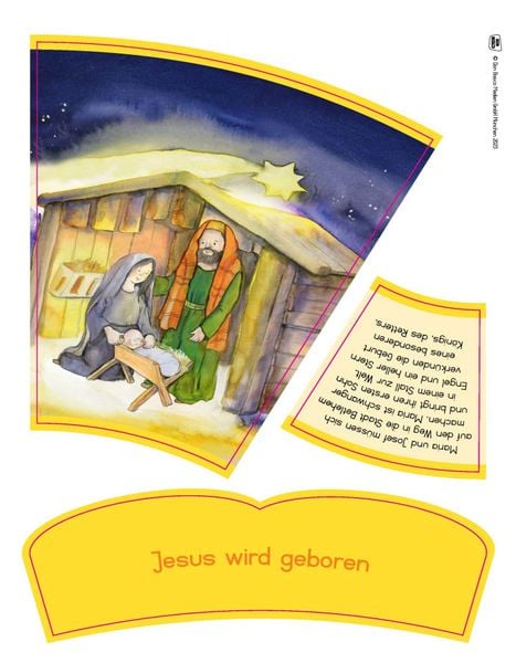 Produktbild: Die Geschichte von Jesus. Von Jesu Geburt bis zur Auferstehung in 12 Bildern. Legekreis