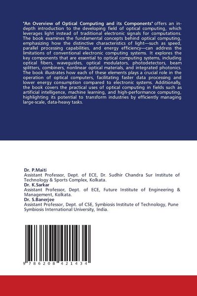 Produktbild: An Overview of Optical Computing and its Components