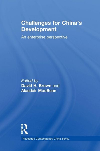 Produktbild: Challenges for China's Development