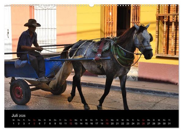 Produktbild: Cuba Real - Vielfalt der Karibik (Wandkalender 2026 DIN A2 quer), CALVENDO Monatskalender