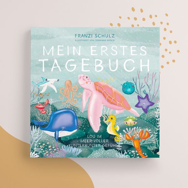 Produktbild: Mein erstes Tagebuch - Lou im Meer voller kunterbunter Gef&uuml;hle