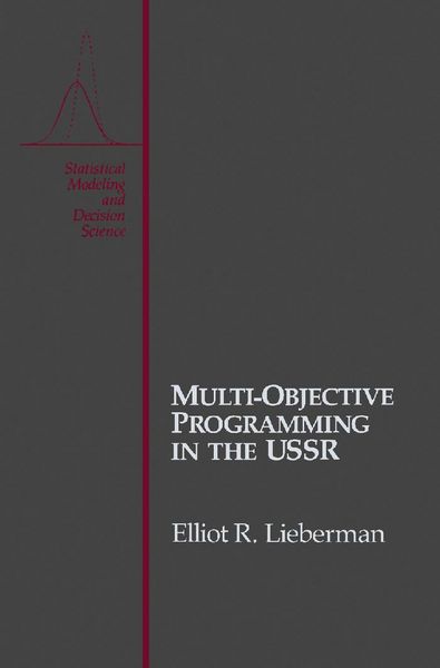 Produktbild: Multi-Objective Programming in the USSR
