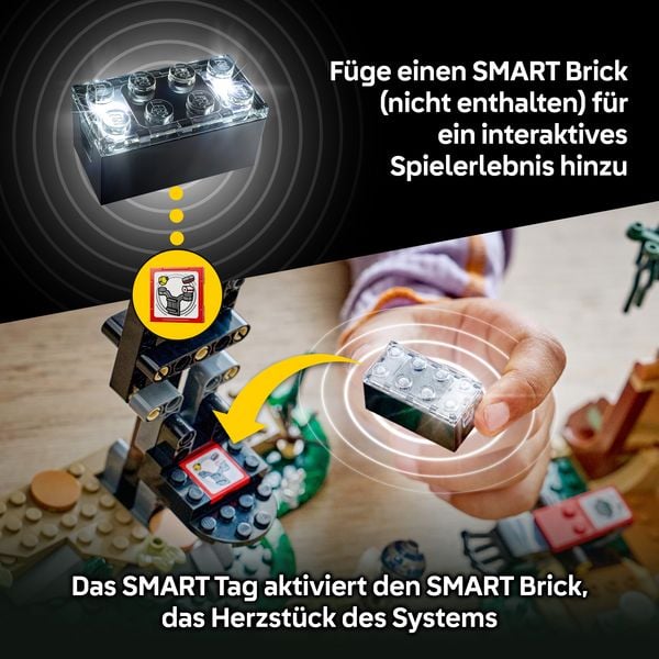 Produktbild: LEGO Star Wars 75422 SMART Play: Jedi-Training an Yodas H&uuml;tte, Spielzeug