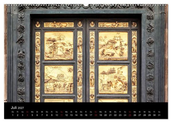 Produktbild: Florenz (Wandkalender 2027 DIN A2 quer), CALVENDO Monatskalender