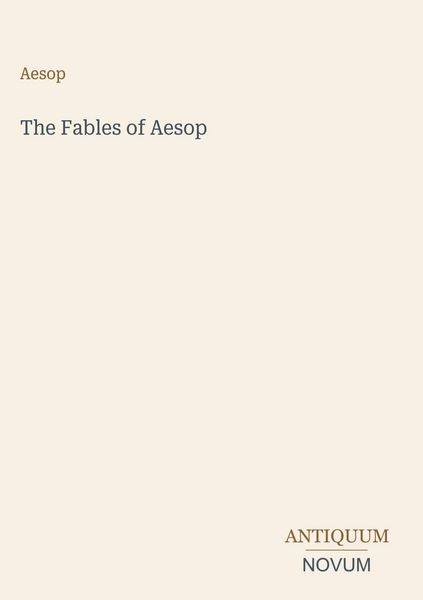 Produktbild: The Fables of Aesop