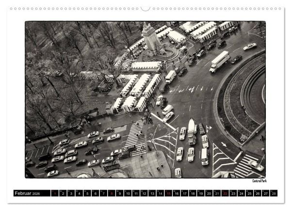 Produktbild: Manhattan Memories - Erinnerungen an New York (hochwertiger Premium Wandkalender 2026 DIN A2 quer), Kunstdruck in Hochglanz