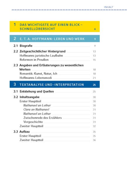 Der Sandmann - Textanalyse und Interpretation von E.T.A. Hoffmann ...