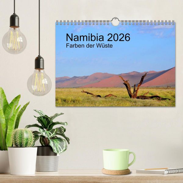 Produktbild: Namibia 2026 Farben der W&uuml;ste (Wandkalender 2026 DIN A4 quer), CALVENDO Monatskalender