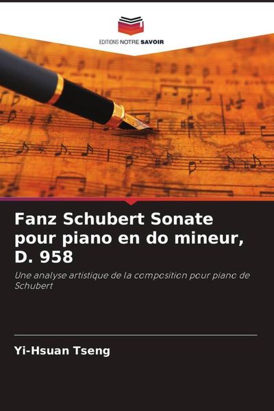 Produktbild: Fanz Schubert Sonate pour piano en do mineur, D. 958