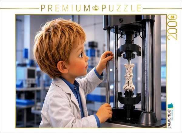 CALVENDO Puzzle Belastungstest | 2000 Teile Lege-Größe 90 × 67 cm Foto-Puzzle für glückliche Stunden