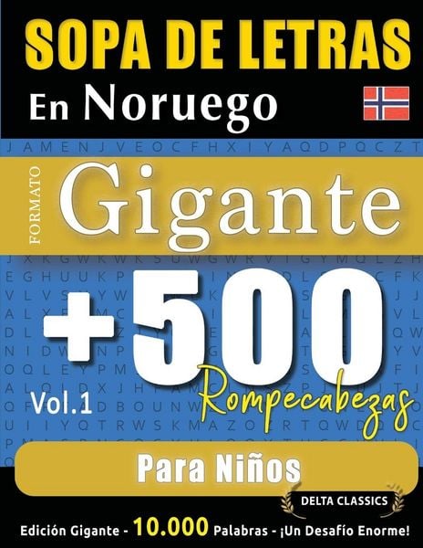 Produktbild: Sopa De Letras En Noruego Formato Gigante