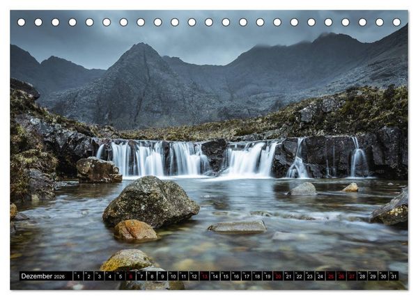 Produktbild: Isle of Skye - so sch&ouml;n kann schlechtes Wetter sein (Tischkalender 2026 DIN A5 quer), CALVENDO Monatskalender