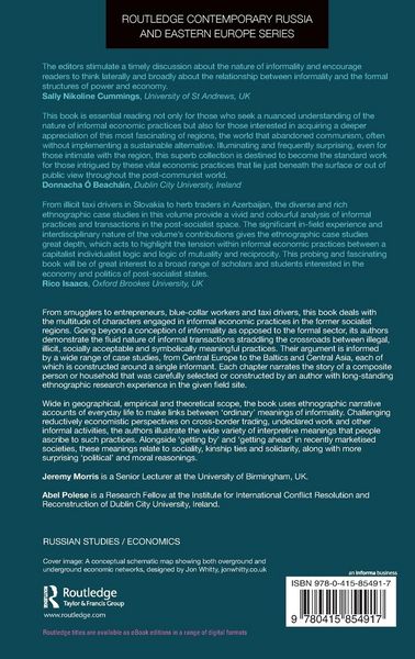 Produktbild: The Informal Post-Socialist Economy