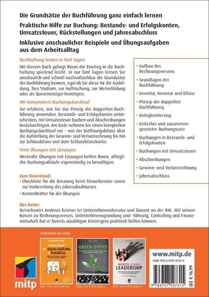 Produktbild: Buchf&uuml;hrung Schnelleinstieg