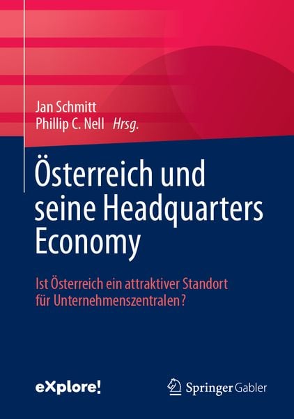 Produktbild: &Ouml;sterreich und seine Headquarters Economy