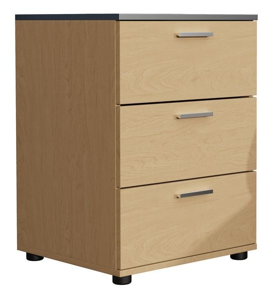 Produktbild: Holz Nachtschrank Nachttisch Schublade Testalo