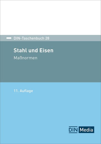 Produktbild: DIN-Taschenbuch 28