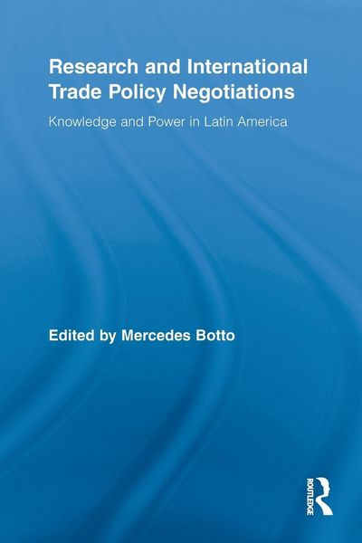 Produktbild: Research and International Trade Policy Negotiations