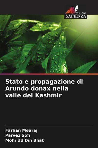 Produktbild: Stato e propagazione di Arundo donax nella valle del Kashmir