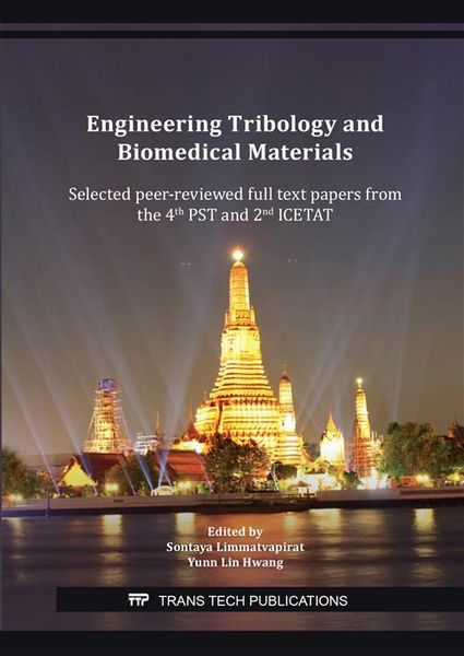 Produktbild: Engineering Tribology and Biomedical Materials