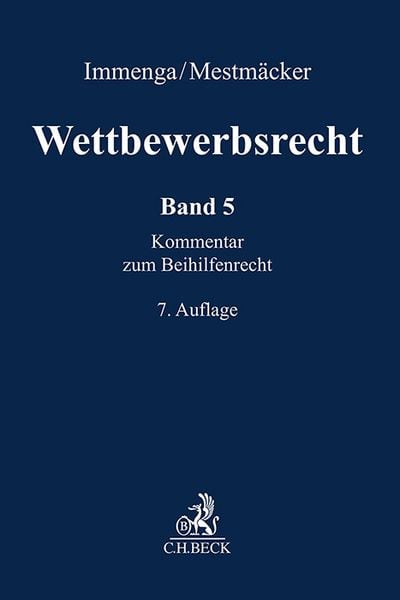 Produktbild: Wettbewerbsrecht Band 5: Beihilfenrecht