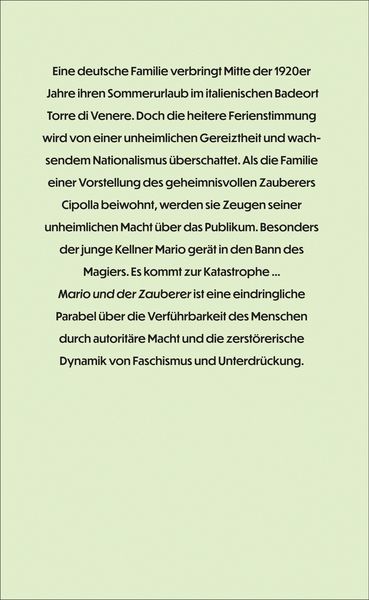 Produktbild: Mario und der Zauberer