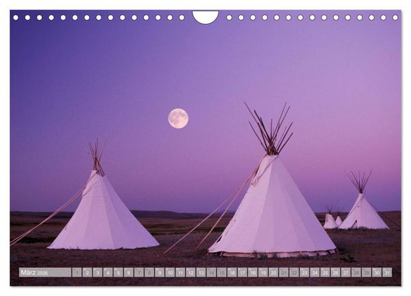 Produktbild: Magisches Indianerland (Wandkalender 2026 DIN A4 quer), CALVENDO Monatskalender