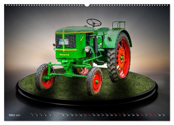 Produktbild: Traktor - Giganten (Wandkalender 2027 DIN A2 quer), CALVENDO Monatskalender